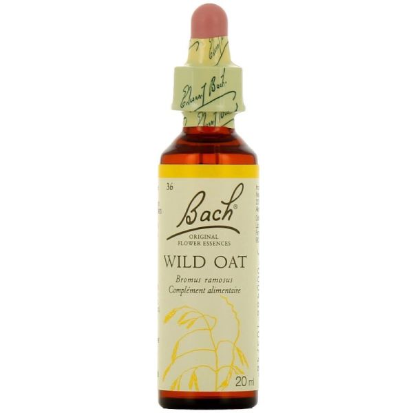 Fleurs de Bach 36 Wild Oat Bio 20 ml