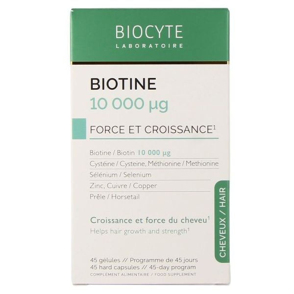 Biocyte Biotine Force et Croissance