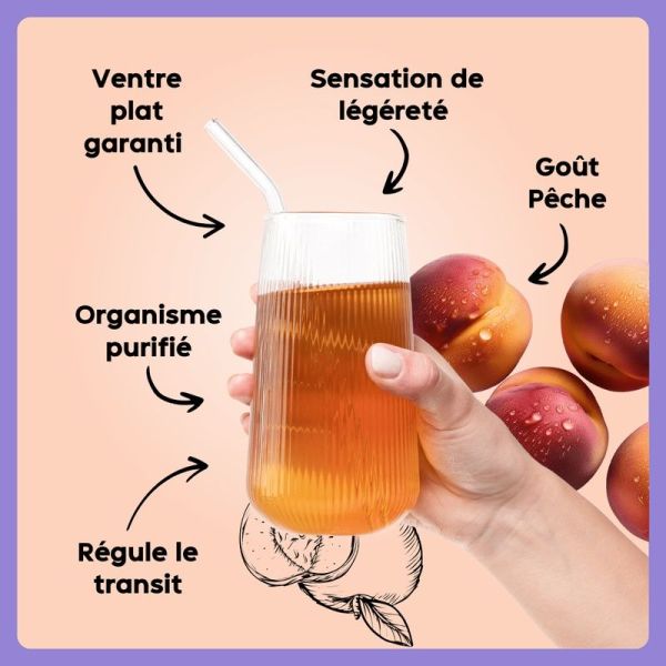 wander detox express - Pêche - 1 sachet