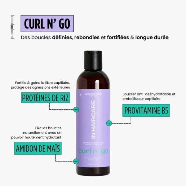 Gelée boucles Curl N' GO x Ninaturelle - 250ml