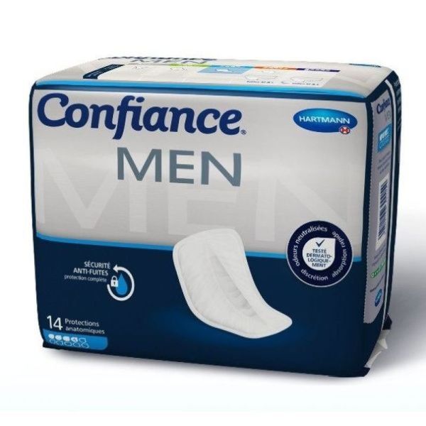 Confiance Men Protection Anatomique - 14 sachets