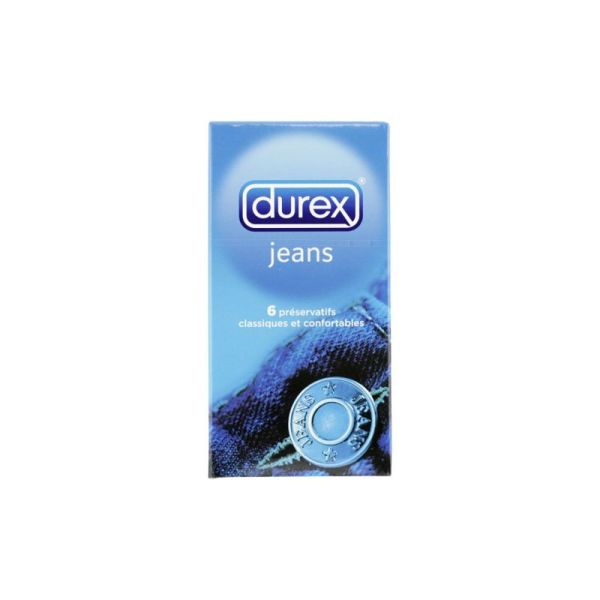 Durex Classic Jeans, 6 préservatifs