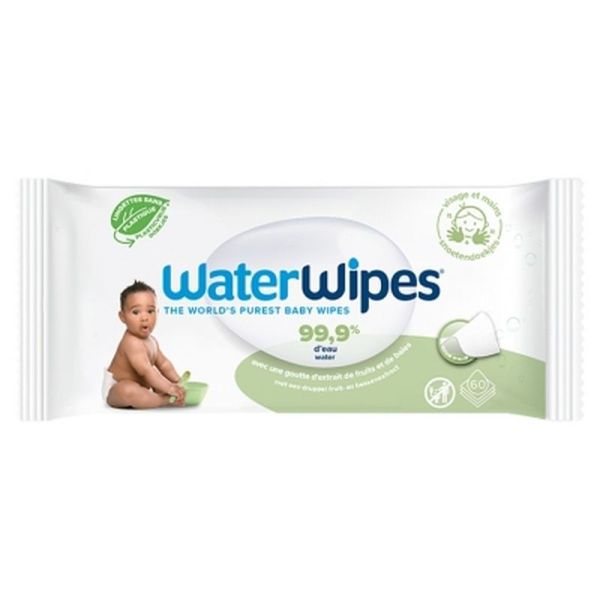 Lingettes Texturées WaterWipes - 60 unités