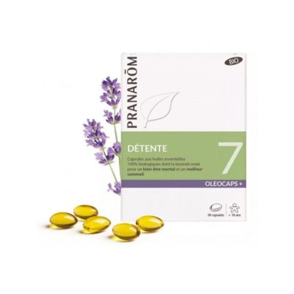 Oléocaps+ 7 Détente Bio - 30 capsules