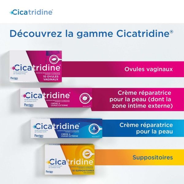 Suppositoires Acide Hyaluronique - 10 unités