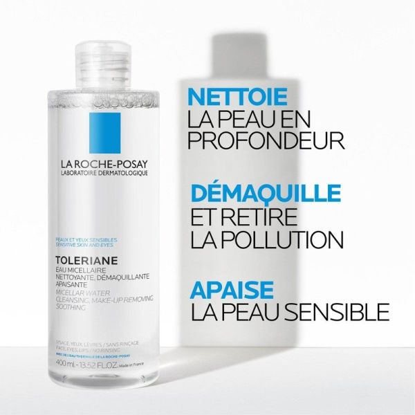Toleriane Eau Micellaire Démaquillante - 400ml