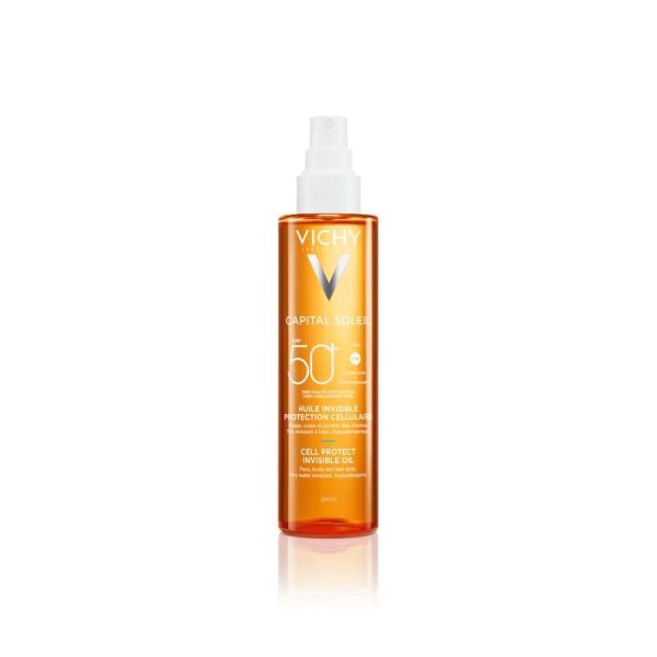 CAPITAL SOLEIL Huile de Protection Cellulaire SPF 50+ - 200 ML