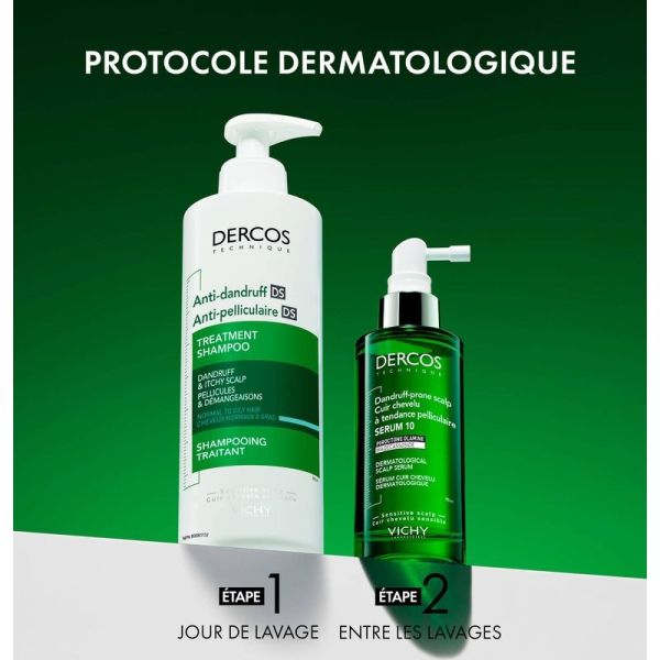 Dercos sérum 10 cuir chevelu à tendance pelliculaire