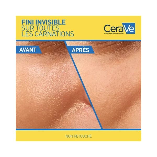 Fluide Invisible Toucher Sec SPF50+ Haute Protection