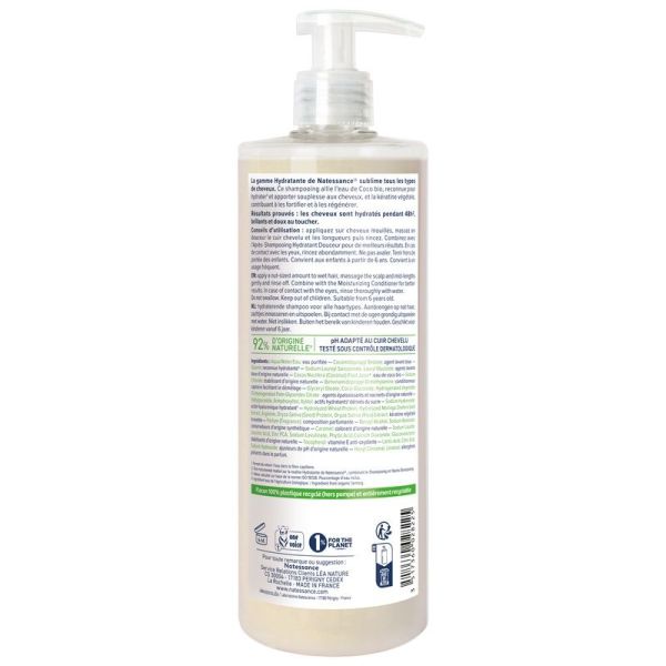 Shampoing Extra-Doux Coco Bio et Kératine Végétale - 500ml