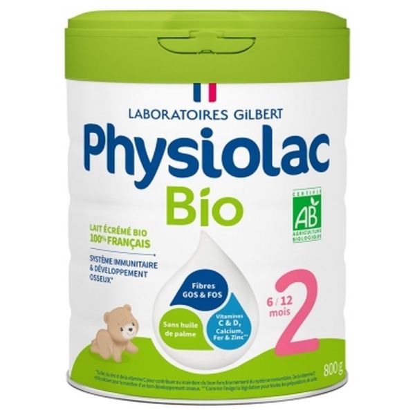 Lait 2ème âge Bio - 800g