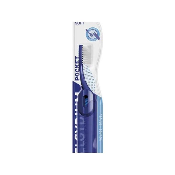 Pocket Brosse à dents de voyage - Souple