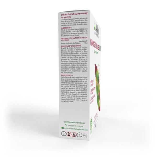 Arkofluides® Ginkgo Biloba BIO