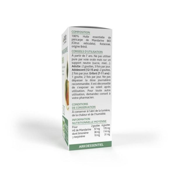 Olfae® Huile essentielle de Mandarine BIO