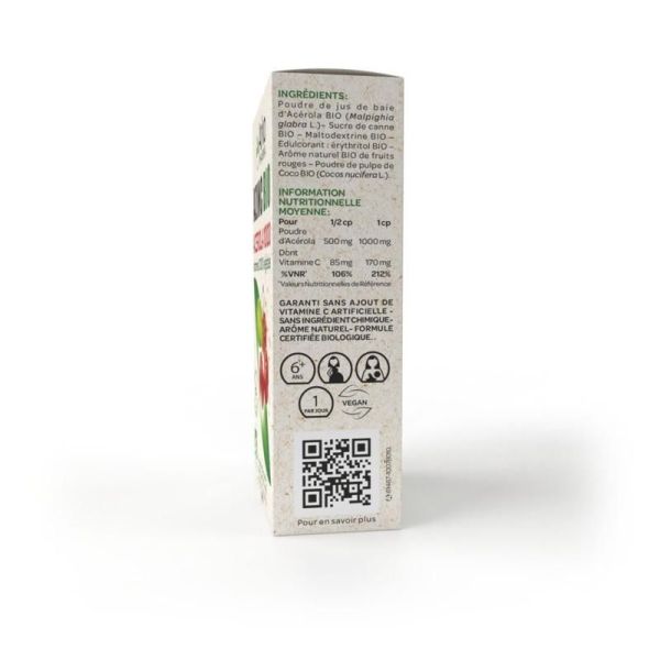 Azinc® BIO Acérola 1000 - 30 comprimés