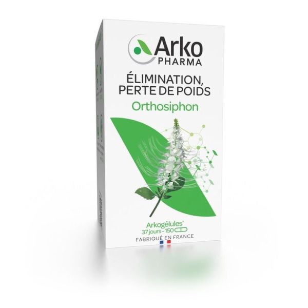 Arkogélules Orthosiphon - Elimination et Perte de Poids - 45 gélules