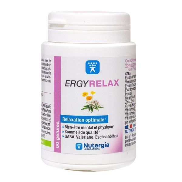 Nutergia Ergyrelax - 60 gélules