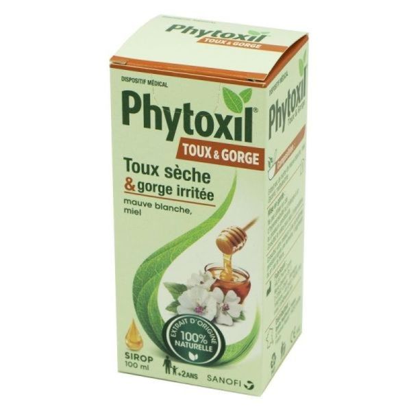 Phytoxil Sirop Toux et Gorge - 100ml