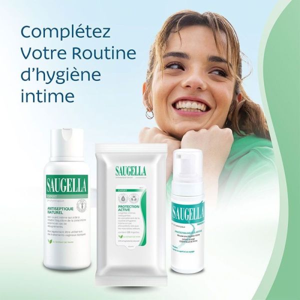 Expert Protection Active Lingettes Intimes - 15