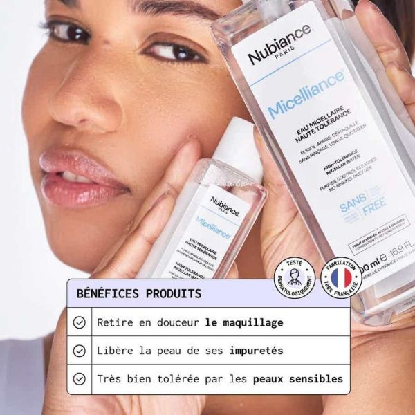 Micelliance Eau micellaire haute tolérance - 500ml