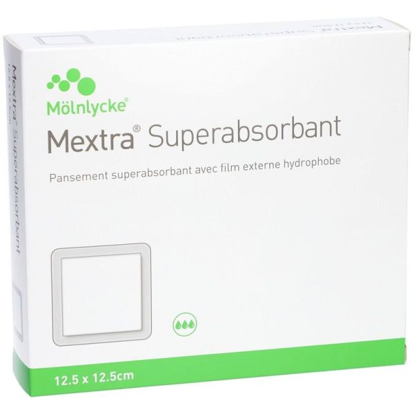 Superabsorbant Pansement Multicouche - 12,5x12,5 cm
