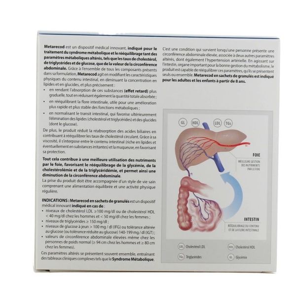 Metarecod - 40 sachets de 2,5 g