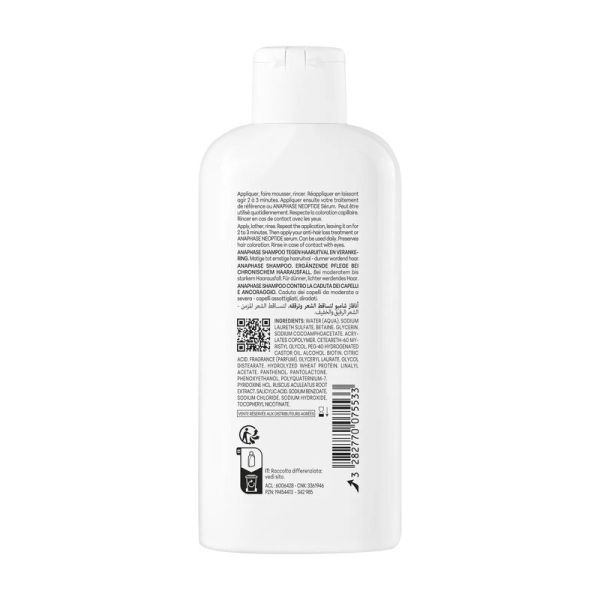 Anaphase+ Shampooing antichute et ancrage - 400 ml