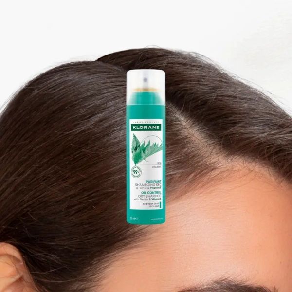 PURIFIANT Shampoing sec à l'Ortie et Vitamine E - 150 ml