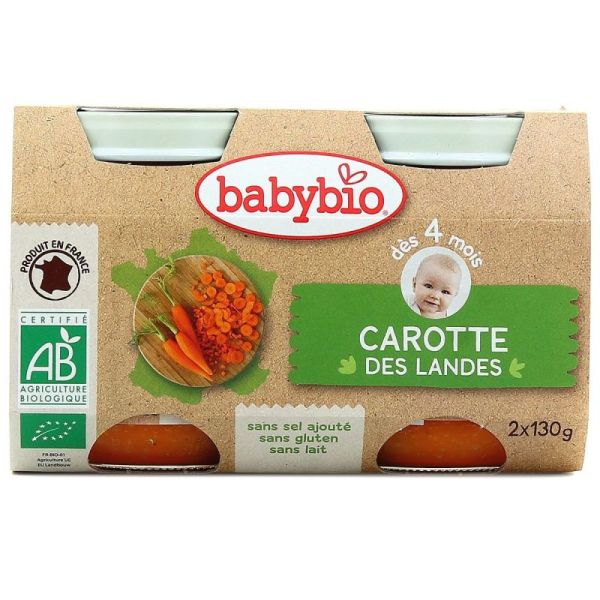 Légumes Carotte du Centre-Val de Loire - 2x130g