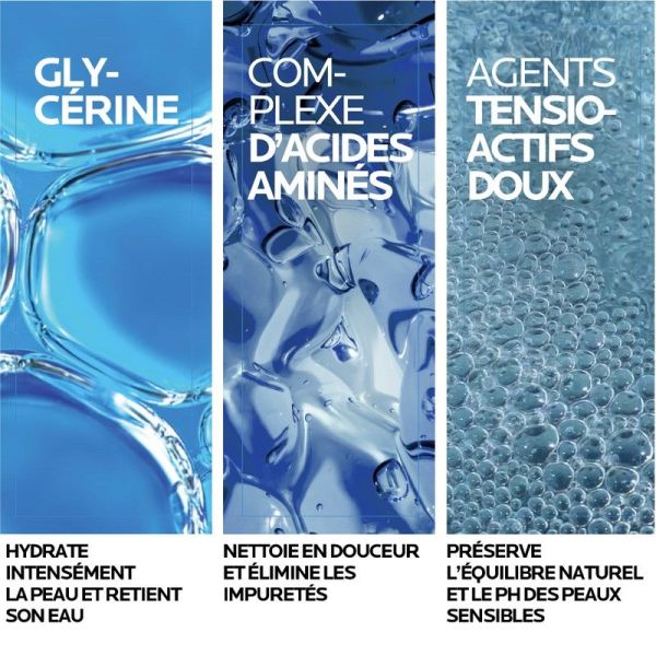 Toleriane Gel Moussant Nettoyant Purifiant Apaisant - 400ml