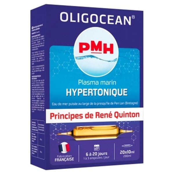 Plasma Marin Hypertonique - 20 Ampoules