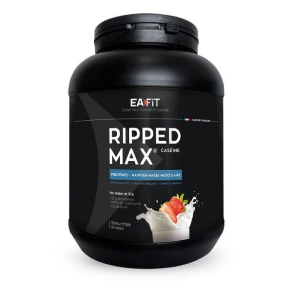 Ripped Max Casein Fraise - 750g