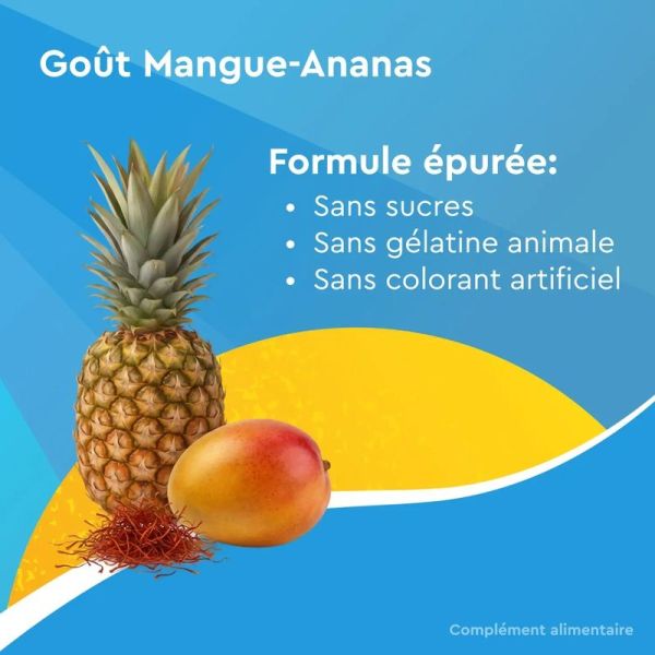 Stress Safran - Mangue Ananas - 30 gommes