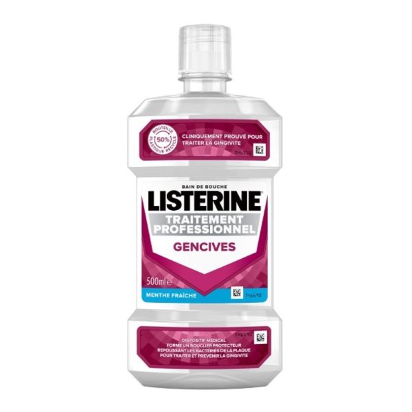 Bain de bouche Traitement Professionnel Gencives - 500ml