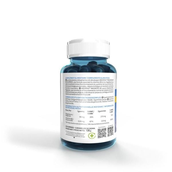 Arkomag® Magnesium B6 Gummies