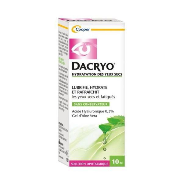 Dacryo Hydratation des Yeux Secs - 10ml