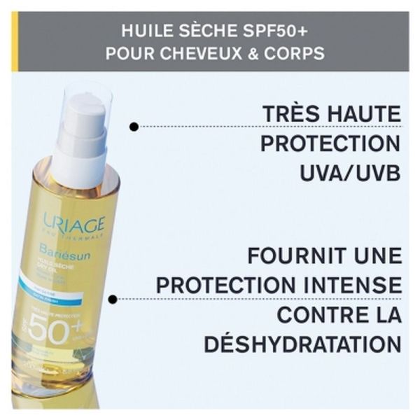 Bariesun Huile Sèche SPF50 - 200ml