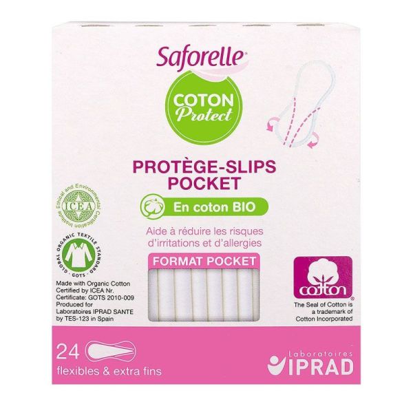 Protège-Slip Coton BIO - 24 unités