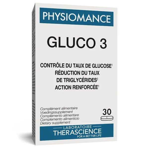 Physiomance Gluco 3 - 30 comprimés