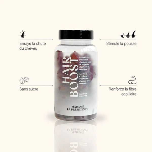 Gummies Cheveux - Hairboost - 60 gummies