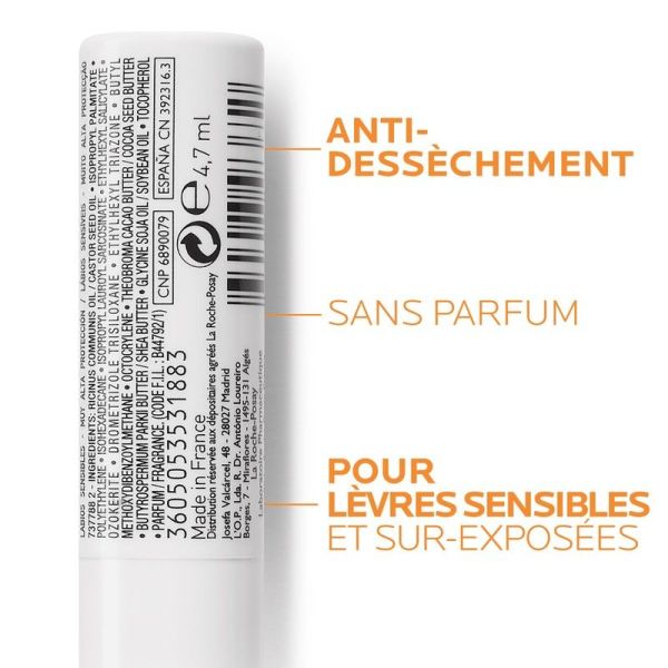ANTHELIOS Stick Solaire Lèvres - 4 ml
