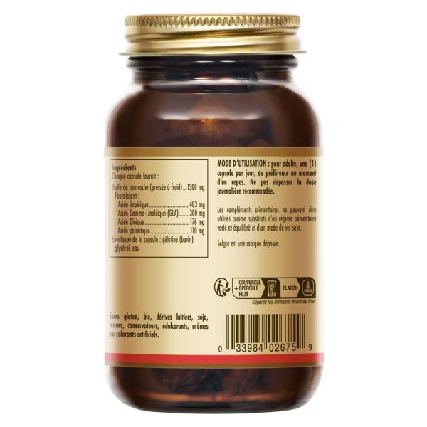 Bourrache Super GLA Capsules - 30capsules