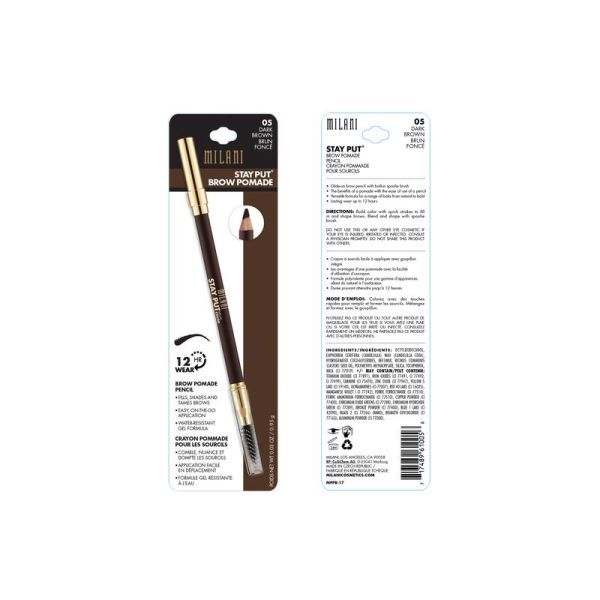Brow Stay Put Brow Pomade Pencil - 05 Dark Brown