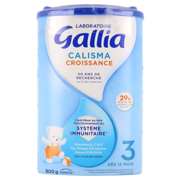 Calisma Croissance Lait 3ème âge - 800 g