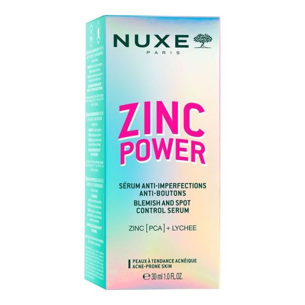 ZINC POWER Sérum anti-imperfections anti-boutons - 30ml