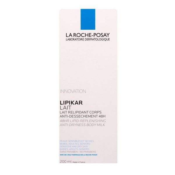 La Roche-Posay Lipikar Lait Relipidant Corps Anti-Dessèchement 48H - 200 ml