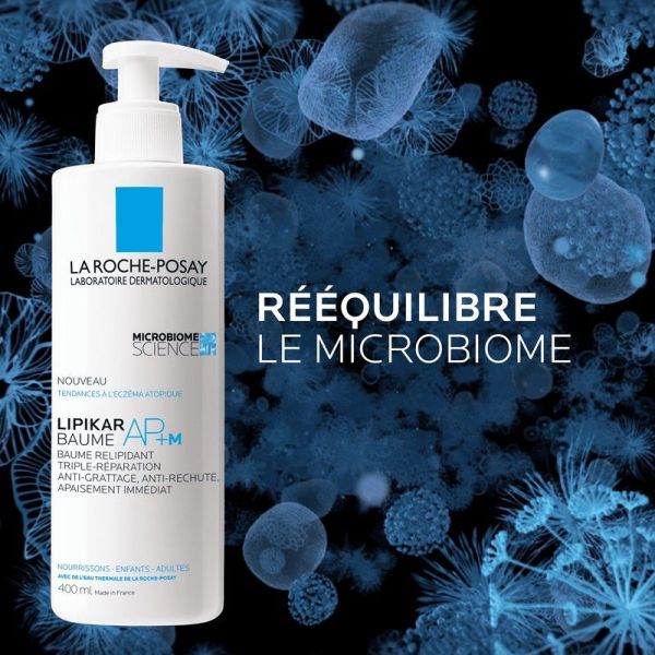 Lipikar AP+M Baume Peaux Tendance Eczéma Atopique - 400ml
