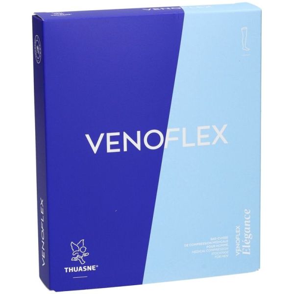 Venoflex Elegance Bas de contention homme - Noir