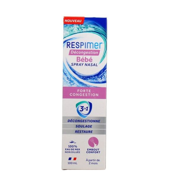 Spray nasal bébé décongestion - 100 mL