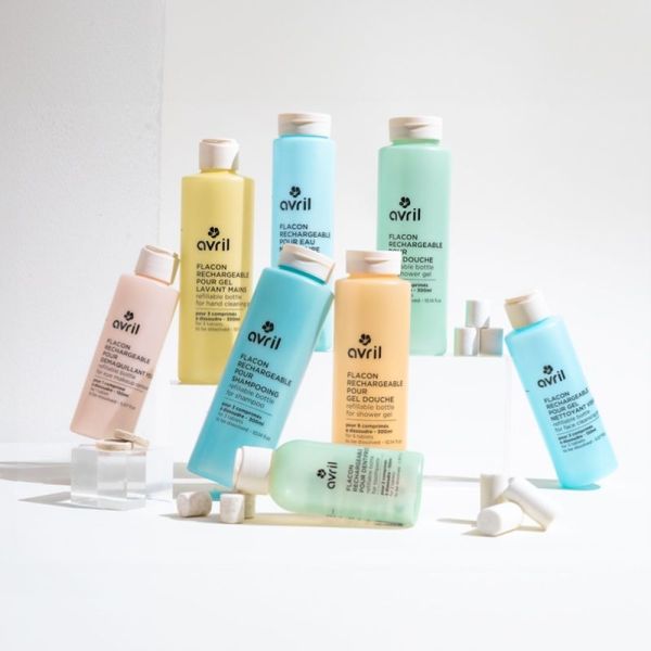 Huile essentielle Flacon rechargeable pour démaquillant yeux - 200ml